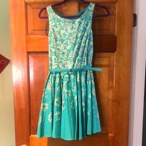 LC Floral Circle Skirt Dress EASTER STYLE